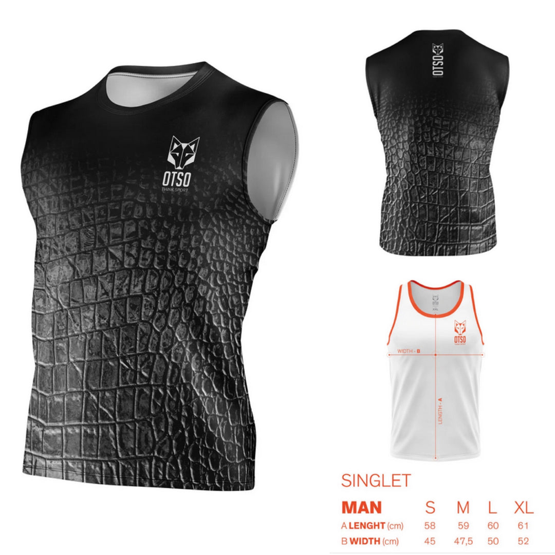 Maglia senza manica uomo